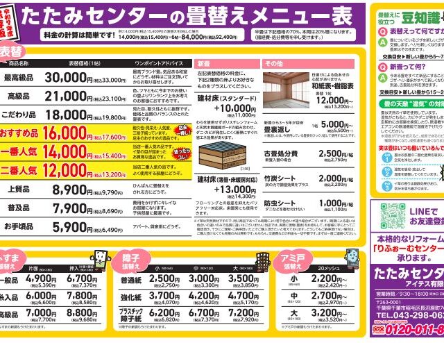 令和7年度　メニュー表