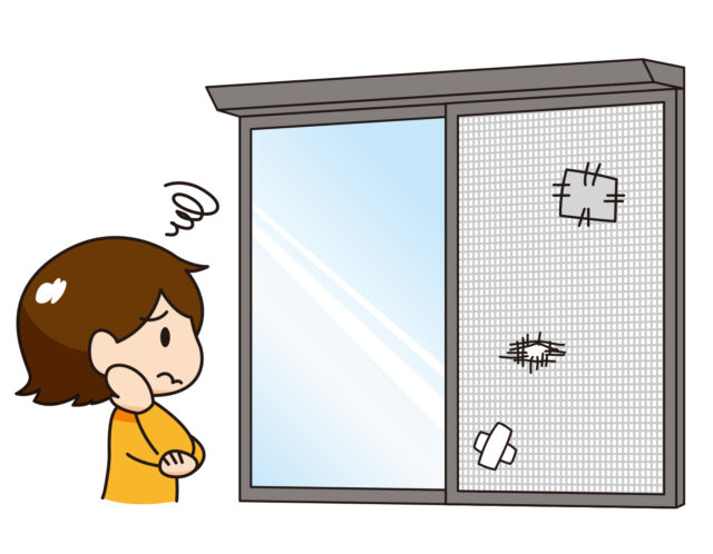 網戸のこんなお悩みありませんか？